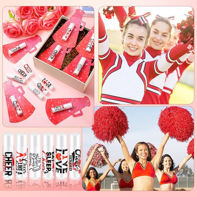 60 Pcs Cheerleading Lip Balm Bulk