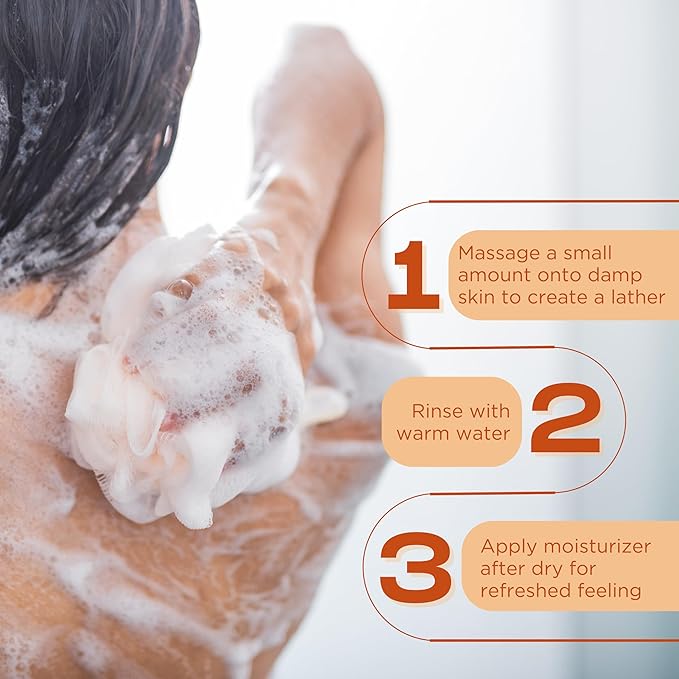 InstaNatural Vitamin C Body Wash, Moisturizing Shower Gel Cleanser for Women & Men, Deeply Cleanses & Balances, Brightens, Tones & Tightens, with Aloe Vera & Jojoba Oil, 12 Fl Oz