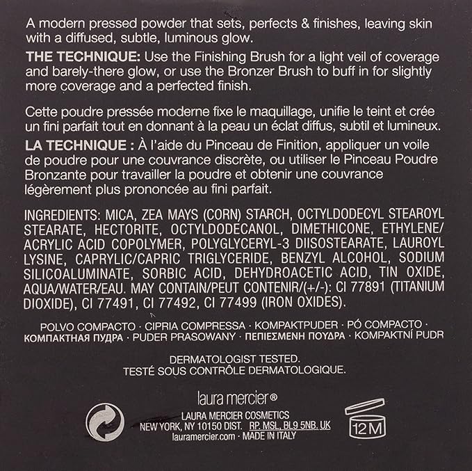 Laura Mercier Candleglow Sheer Perfecting Powder, Light To 0.3 Ounce