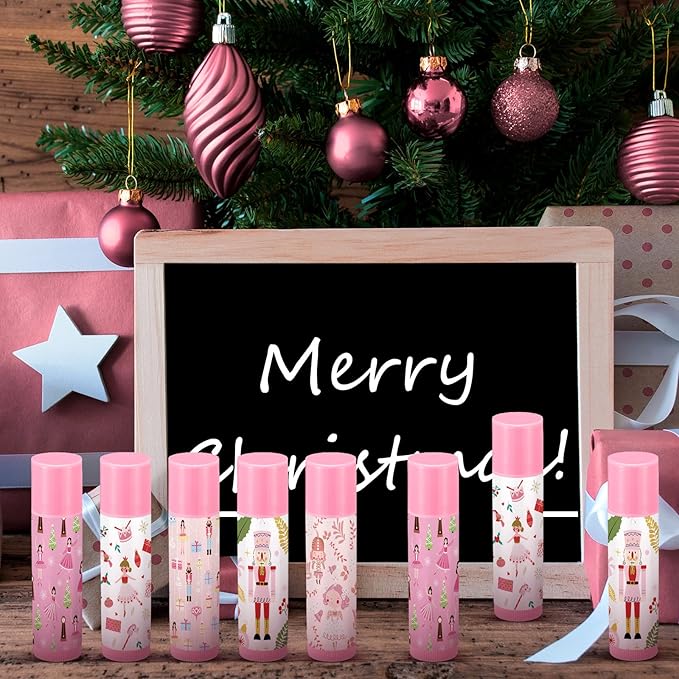 Dunzy 50 Pcs Christmas Lip Balm Stocking