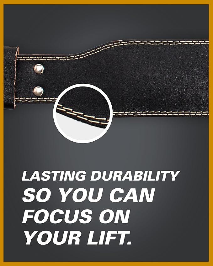 Harbinger Harbinger Padded Leather Belt Black