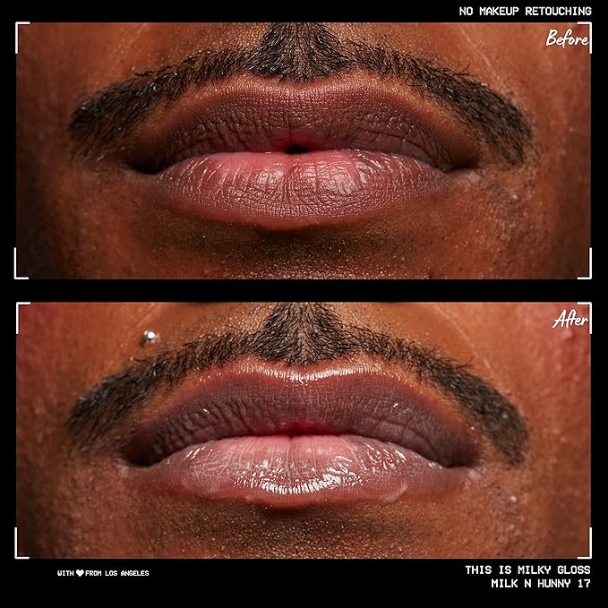 NYX PROFESSIONAL MAKEUP This Is Milky Gloss, Lip Gloss with 12 Hour Hydration, Vegan - Milk & Hunny (Honey Nude)