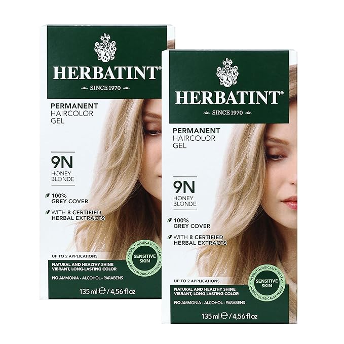 Herbatint Permanent Haircolor Gel, 9N