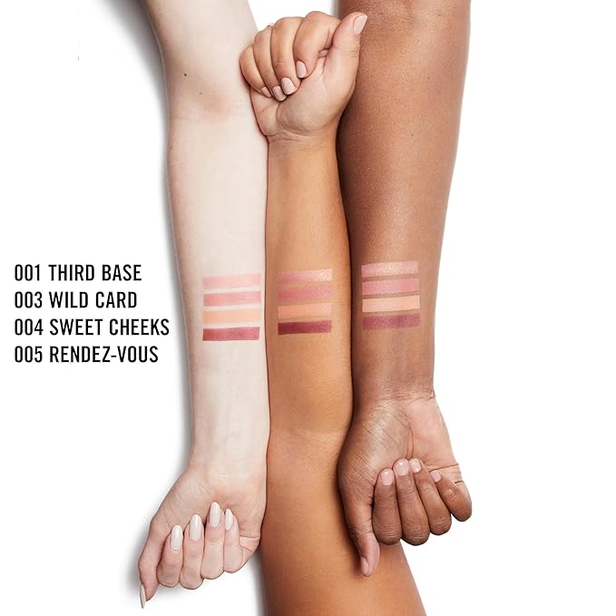 Rimmel London Maxi - 004 Sweet Cheeks - Blush Powder, Lightweight, Highly Pigmented, Blendable, 0.31oz