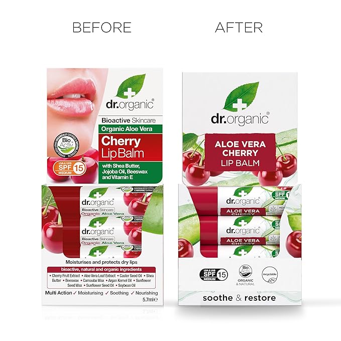 Organic Docotr Aloe Vera Cherry Lip
