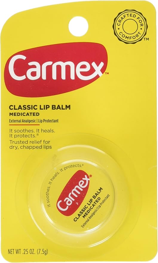 Carmex Classic Lip Balm Medicated, 0.25 oz