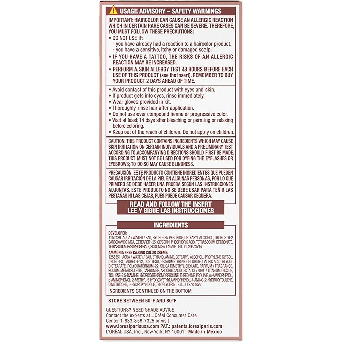 L’Oreal Paris Excellence Universal Nudes Permanent Hair Color, Ammonia Free Hair Dye for Gray Hair Coverage, 9N Natural Light Blonde, 1 Hair Dye Kit