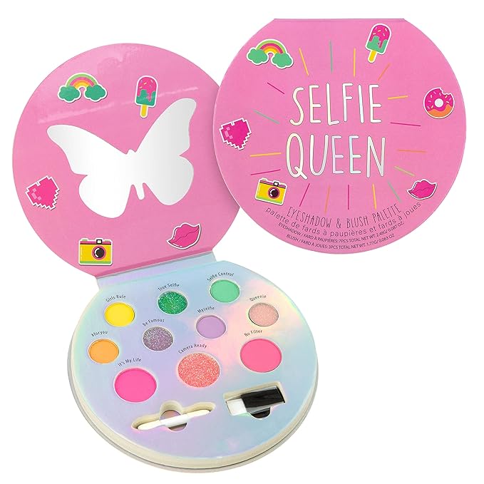 Expressions Selfie Queen Glisten & Glitter Makeup Palette
