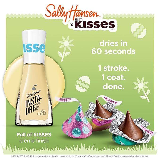 Sally Hansen Insta-Dri x Hershey's Kisses - Full of Kisses, 0.3oz