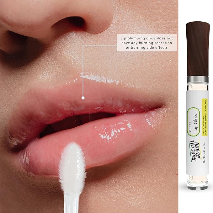 Moisturizing Lip Plumping Gloss (Clear) Moisturizing