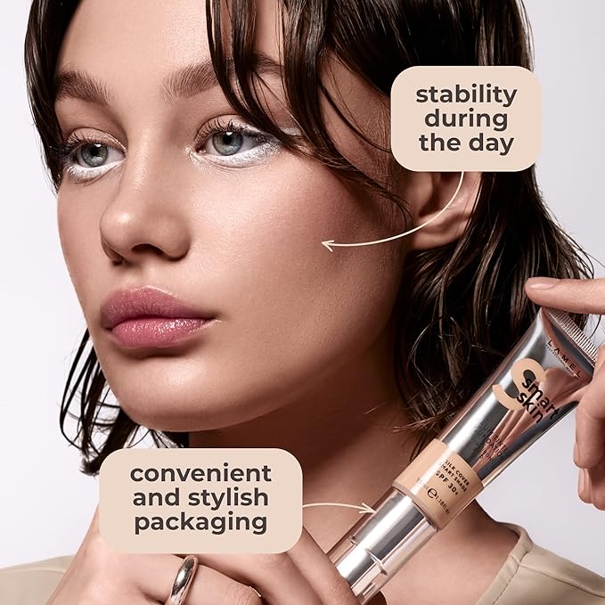 LAMEL Smartskin Serum Tinted Foundation - Hydrating & 1,18 fl.oz