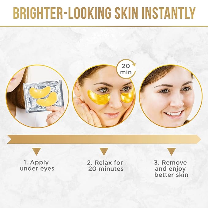 Dermora golden glow under eye