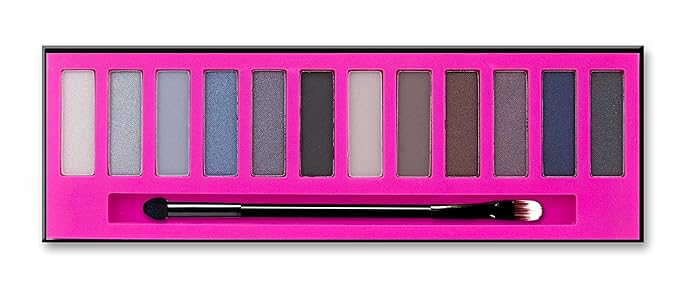 L.A. Girl Beauty Brick Eyeshadow Collection, Smoky GES332A (Pack of 2)