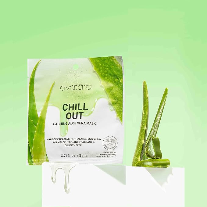 Avatara Chill Out Face Masks, 15 Hydrating