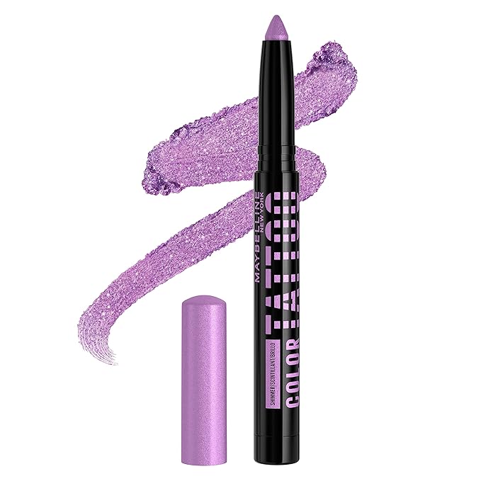 Maybelline Color Tattoo Longwear Multi-Use Eye Shadow Stix, Eye Makeup, I am Fearless (Purple Shimmer)