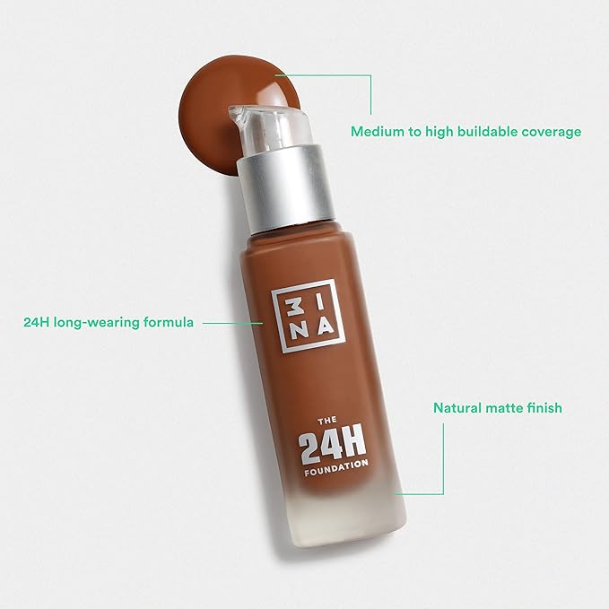 3INA The 24H Foundation 660-24H Long-Wearing Formula - 01 Oz