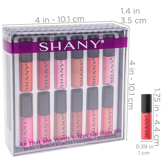 SHANY All That She Wants Lip-Gloss Set - Lip-Gloss