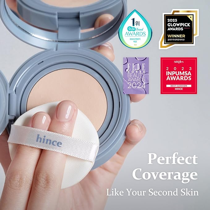 HINCE SECOND SKIN MESH MATTE CUSHION (IVORY, 21)
