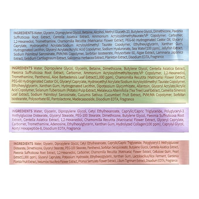 Lapcos daily sheet mask variety