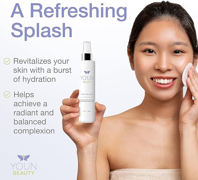 YOUN Beauty Green Tea Toner Face Mist Spray, Anthony Youn 180 ML