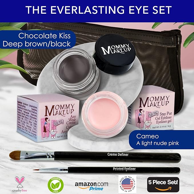 The Everlasting Eye 5 Piece Waterproof Makeup Set.