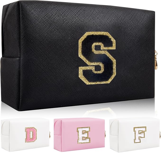 Personalized initial letter patch makeup