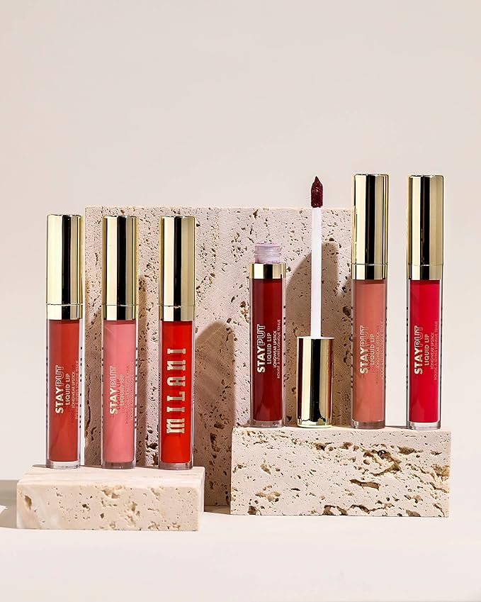 Milani Stay Put Longwear Liquid Lipstick - Smudge-Proof, Kiss-Proof, and Fade-Resistant Formula for All-Day Wear - Unhinged