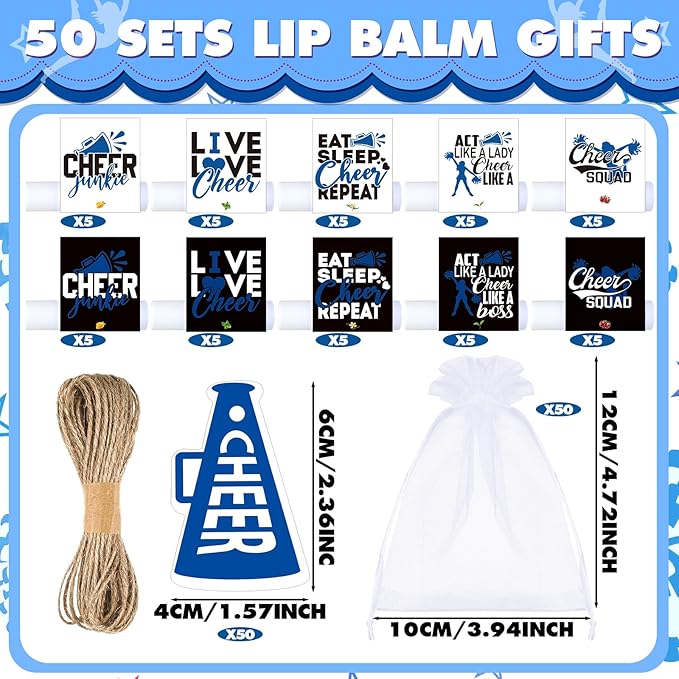 50 Sets Cheer Gifts Bulk 50