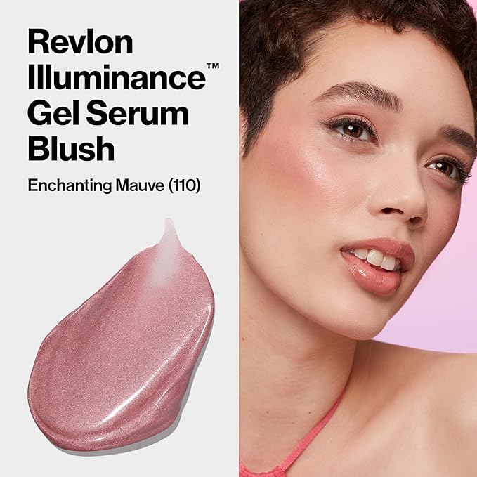 Revlon Illuminance Gel Serum Blush, Visibly Plump Cheeks, fl oz.