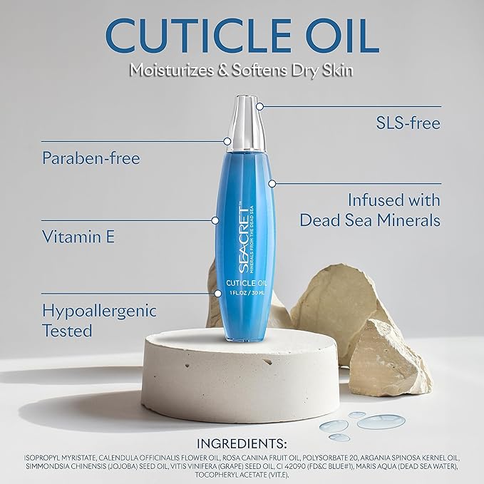 SEACRET CUTICLE OIL: Dead Sea
