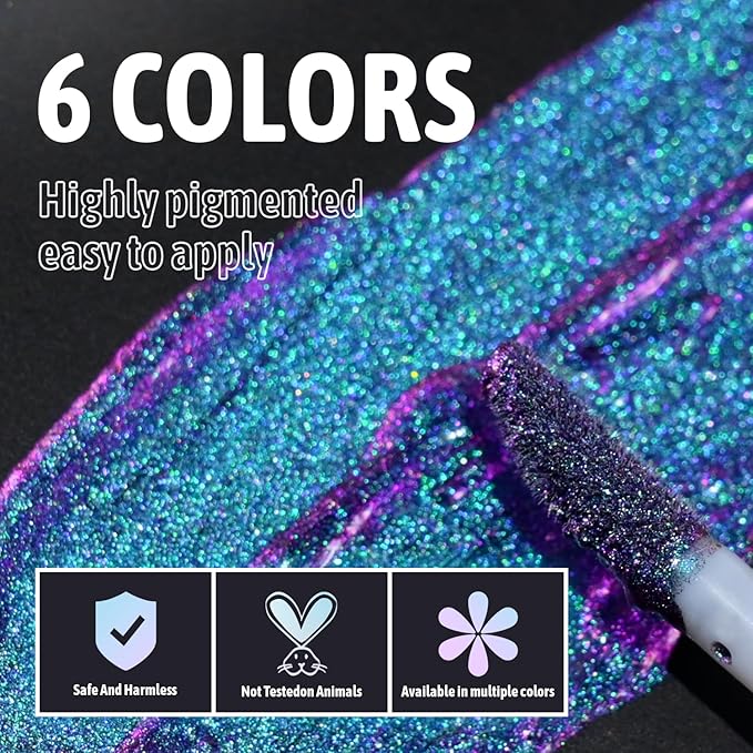 Super Stay Lip Gloss,Multichrome Colorstay Overtime Lipcolor,Highly Pigmented Instant Glitter Liquid Lip Makeup,0.12 Fl Oz (06, 3.5ml)