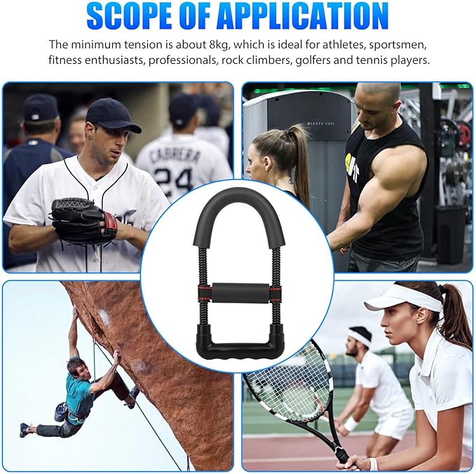 2PCS Professional Wrist Strengthener Adjustable Forearm Workout Trainer