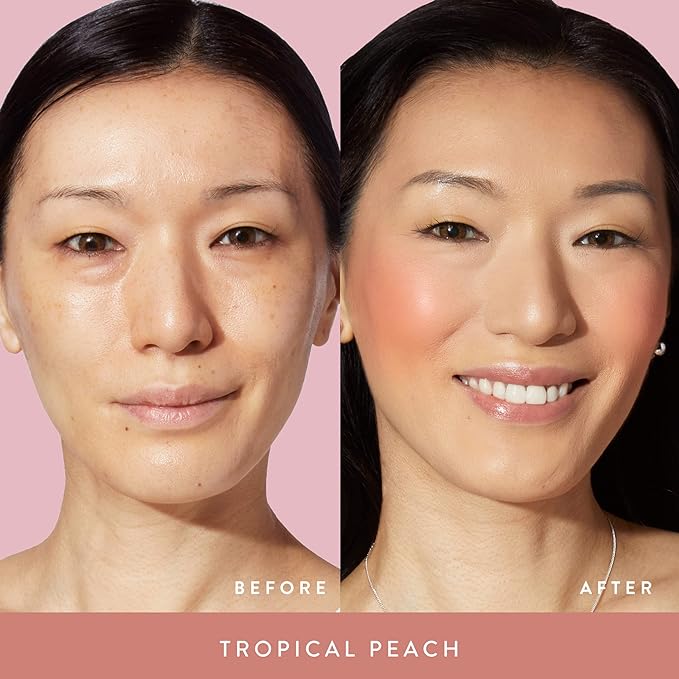 LAURA GELLER NEW YORK Baked Blush-n-Brighten Marbleized Blush-Tropical Matte Finish