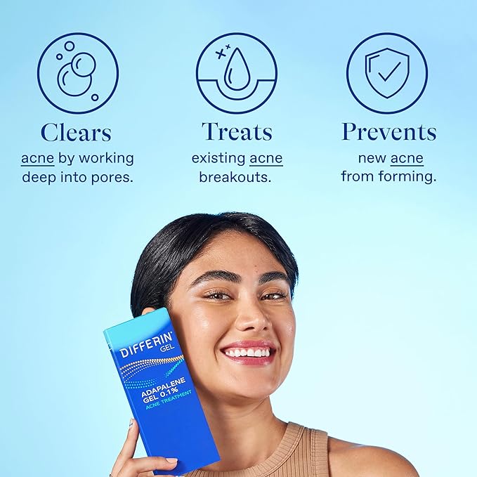 Differin acne treatment gel, 30