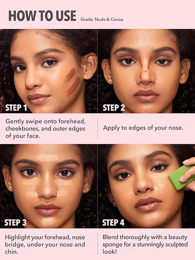 SHEGLAM 2 In 1 Dual Head Cream Contour & Champagne