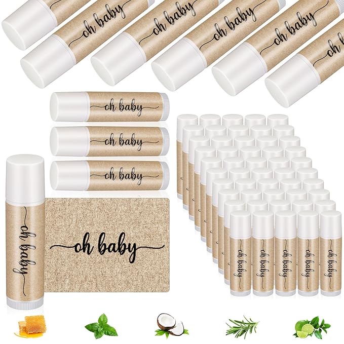 80 Pcs Lip Balm Bulk Baby