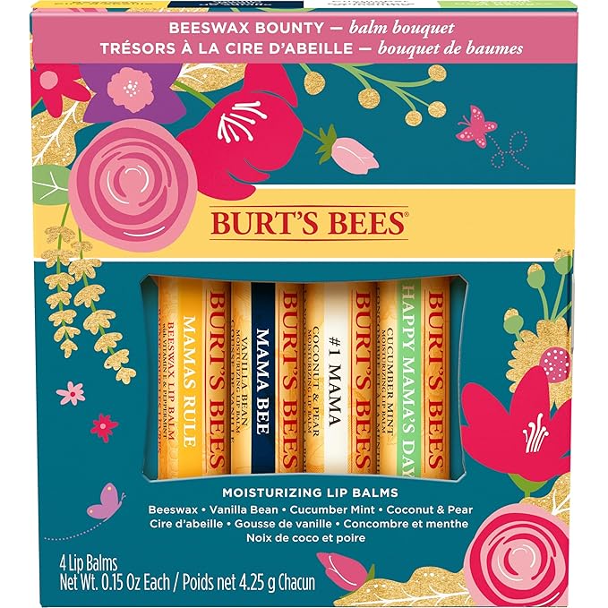 Burt's Bees Gifts, 4 Lip Balm Spring