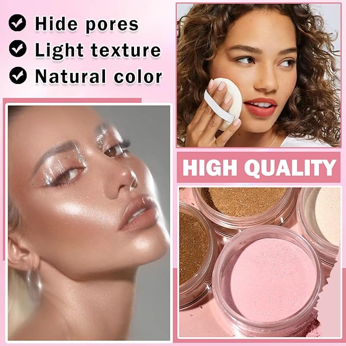 Oil Control Loose Powder Makeup Translucent Setting Powder
