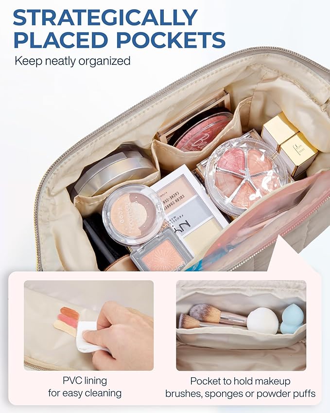 Bagsmart makeup bag travel toiletry
