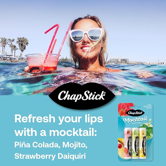 ChapStick Summer Variety Lip Balm Pack