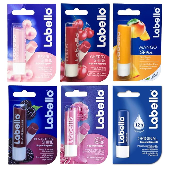 Lip Balm Bundle containing 6 different