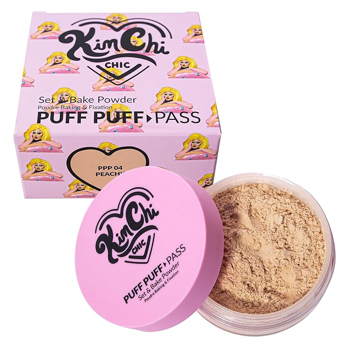Kimchi Chic Beauty Puff Puff Pass Set and 04 Peachy