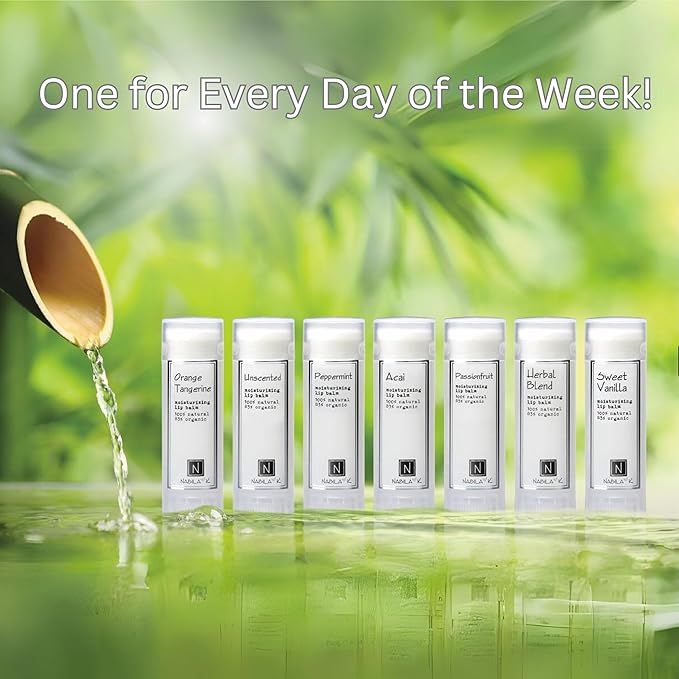 Organic Lip Balm, Nourishing, Moisturizing, Revitalizing,