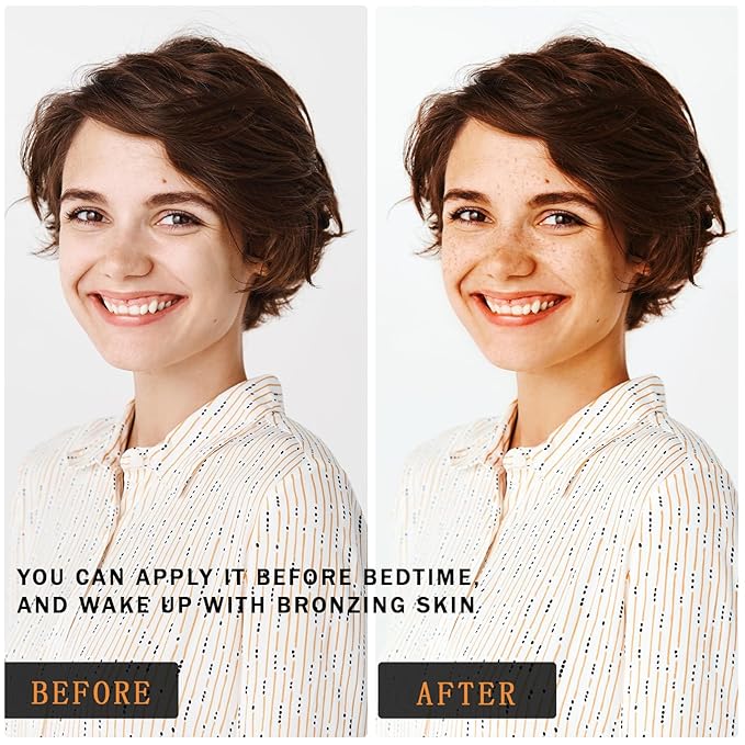 Sun Free-Self Tanning Drops-Plant extraction formula-For All Skin Types.Adjust usage frequency to achieve your preferred skin tone