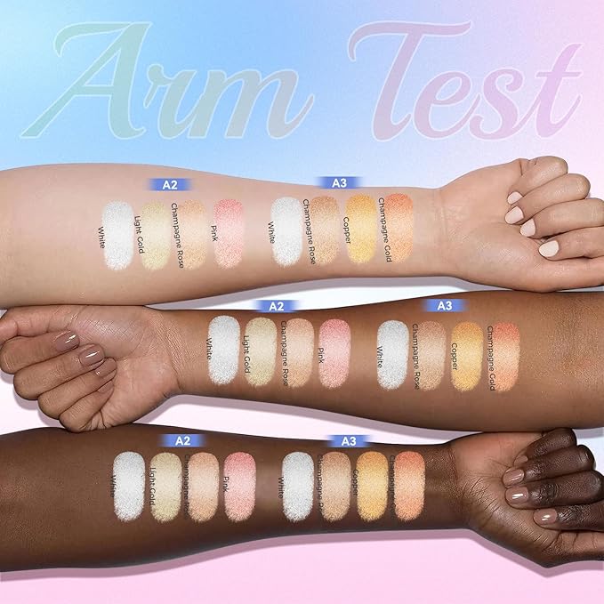 Highlighter Makeup Palette,Highlighter Palette Illuminator Powder Palette White