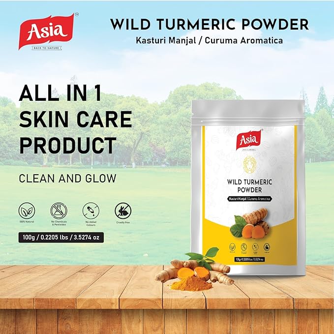 Asia Wild turmeric Powder by Asia | 100g 100g