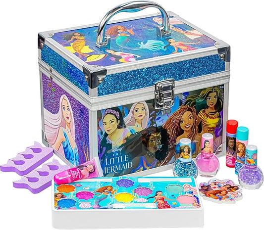Little Mermaid Train Case Beauty Set,