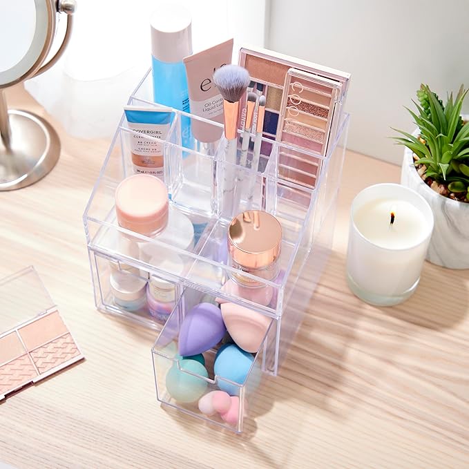 Stori chloe space-saving clear makeup