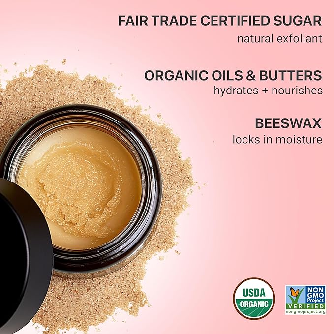 Organic Lip Scrub Berry - USA