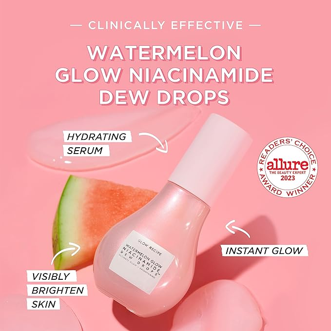 Glow Recipe Watermelon Glow Niacinamide Dew Drops Face Serums () 40ml